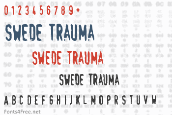 Swede Trauma Font