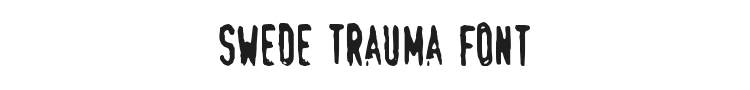 Swede Trauma Font