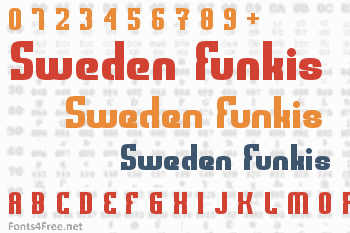 Sweden Funkis Font