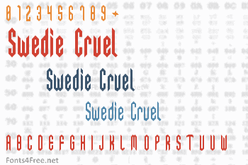 Swedie Cruel Font