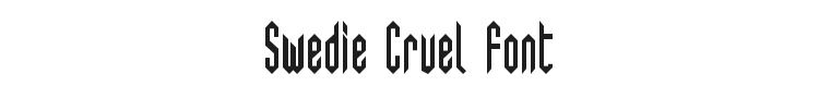 Swedie Cruel Font