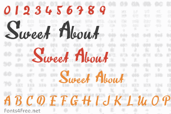 Sweet About Font