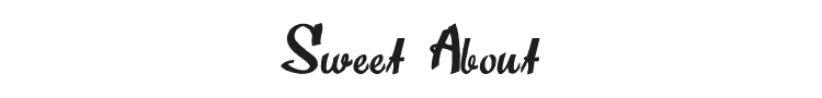 Sweet About Font