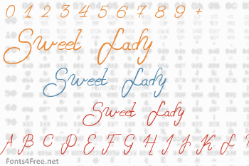 Sweet Lady Font