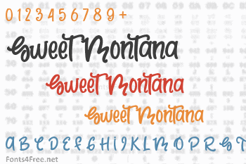 Sweet Montana Font