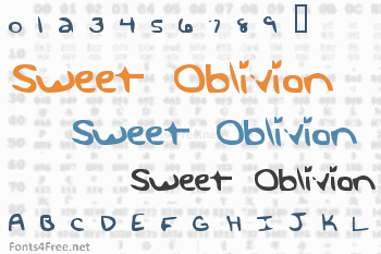 Sweet Oblivion Font