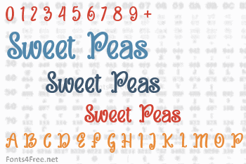 Sweet Peas Font
