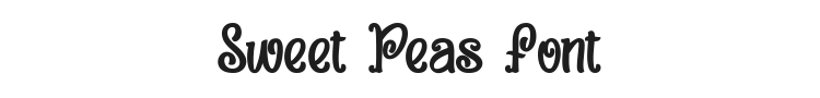 Sweet Peas Font