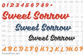 Sweet Sorrow Font