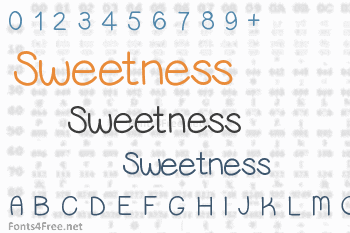 Sweetness Font