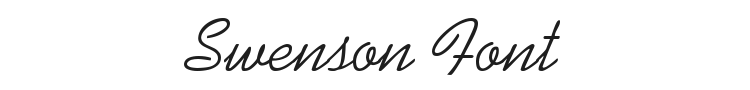 Swenson Font