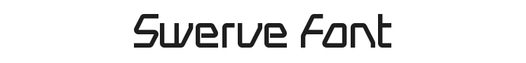 Swerve Font