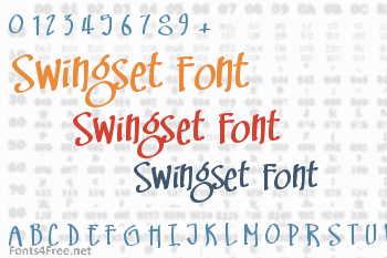 Swingset Font