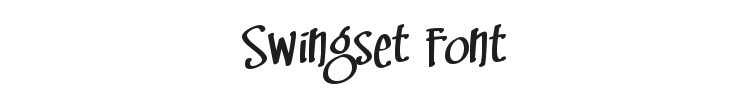 Swingset Font