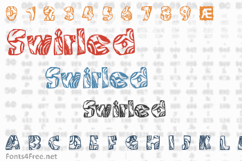 Swirled Font