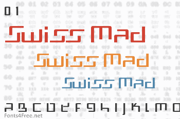 Swiss Mad Font