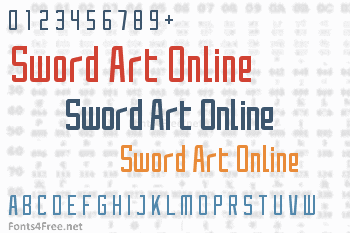 Sword Art Online Font