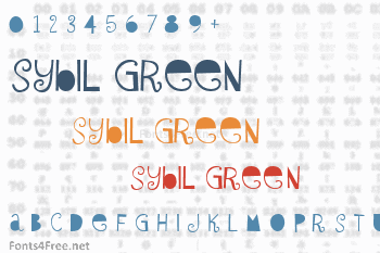 Sybil Green Font