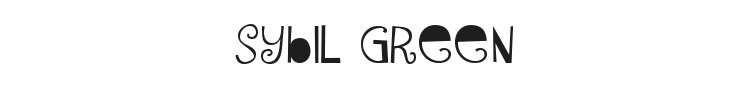 Sybil Green Font Preview