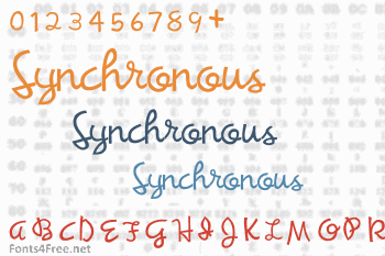 Synchronous Font