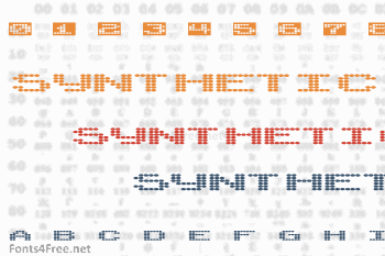 Synthetic Syncronism Font