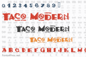 Taco Modern Font