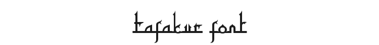 Tafakur Font