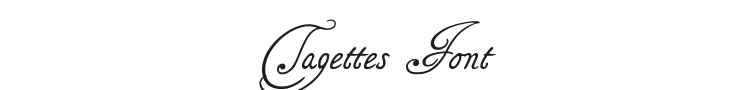 Tagettes Font Preview