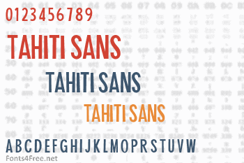 Tahiti Sans Font