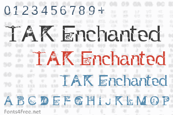 TAK Enchanted Font