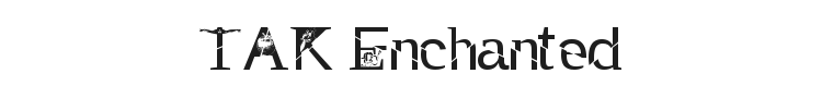 TAK Enchanted Font Preview
