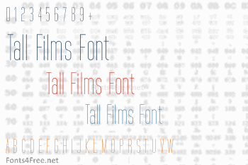 Tall Films Font