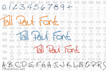 Tall Paul Font