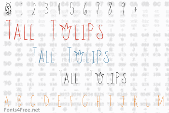 Tall Tulips Font