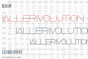 Taller Evolution Font