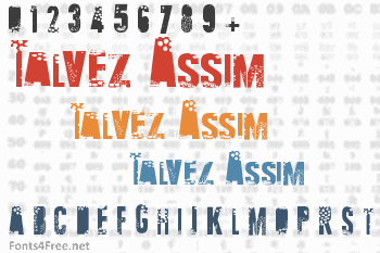 Talvez Assim Font