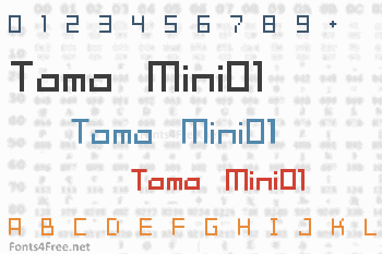 Tama Mini01 Font