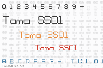 Tama SS01 Font