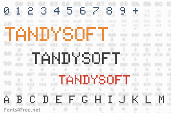 Tandysoft Font