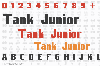 Tank Junior Font