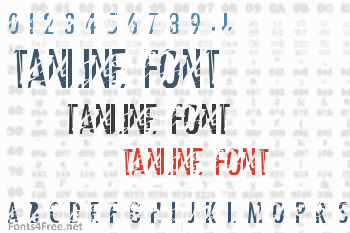 Tanline Font