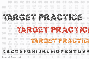 Target Practice Font