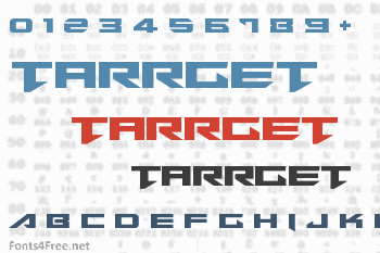 Tarrget Font