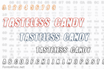 Tasteless Candy Font