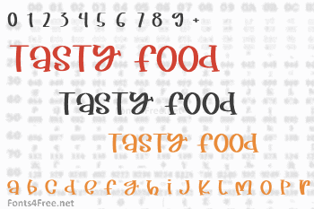 Tasty Food Font