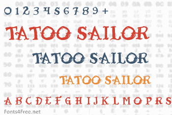 Tatoo Sailor Font