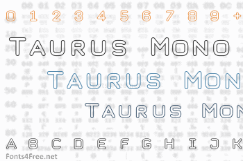 Taurus Mono Font