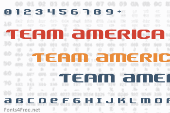 Team America Font