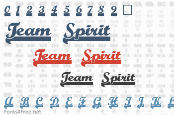 Team Spirit Font