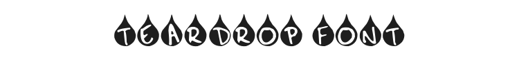 Teardrop Font